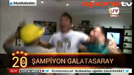 Muslera ve Telles'ten müthiş kutlama!
