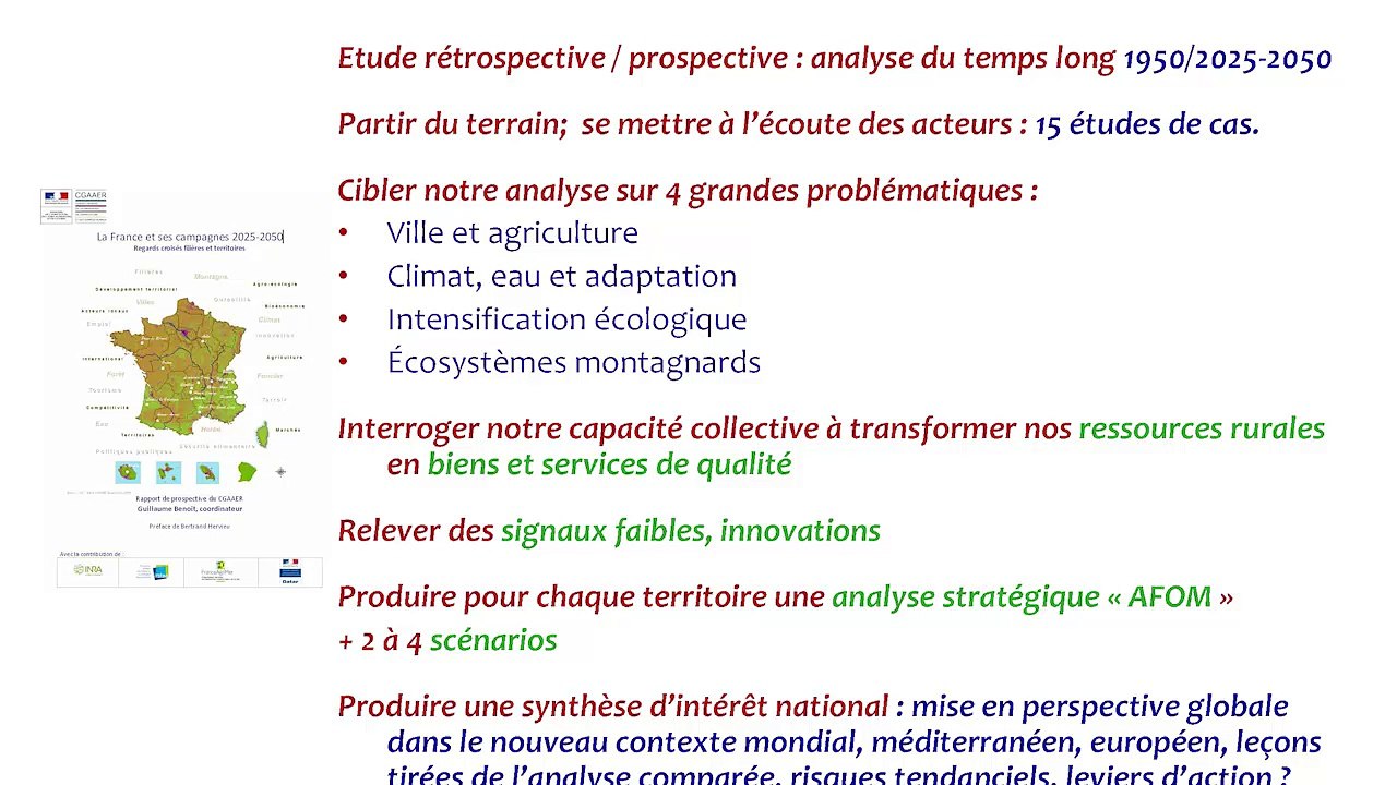 Journée d'Études IRAM 2015 - Les fondamentaux d’une approche Filières et Territoires  - Intervenante : Sophie Villers (CGAAER)