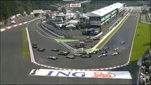 F1 Spa 2007 - Alonso Vs Hamilton Eau Rouge Battle!