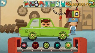 Car Garage Toy Garage  Cars  Trucks  Сartoons for kids  TRUCKwash