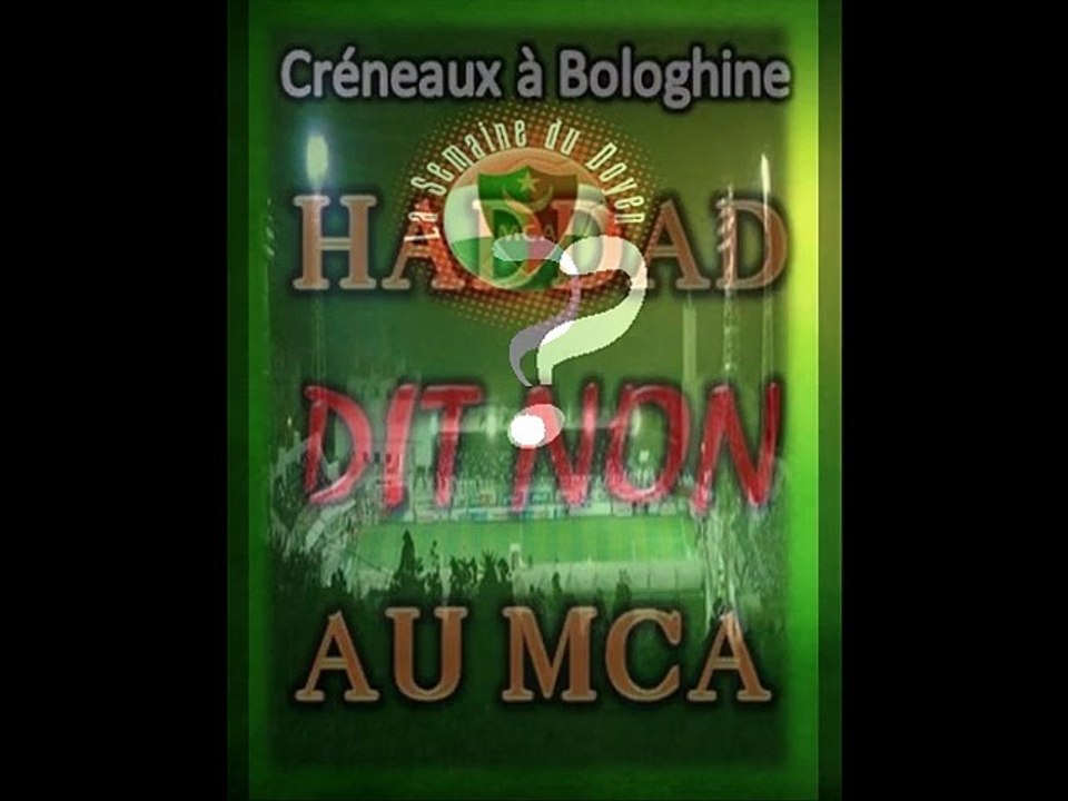 Mon Mouloudia est SDF !!!