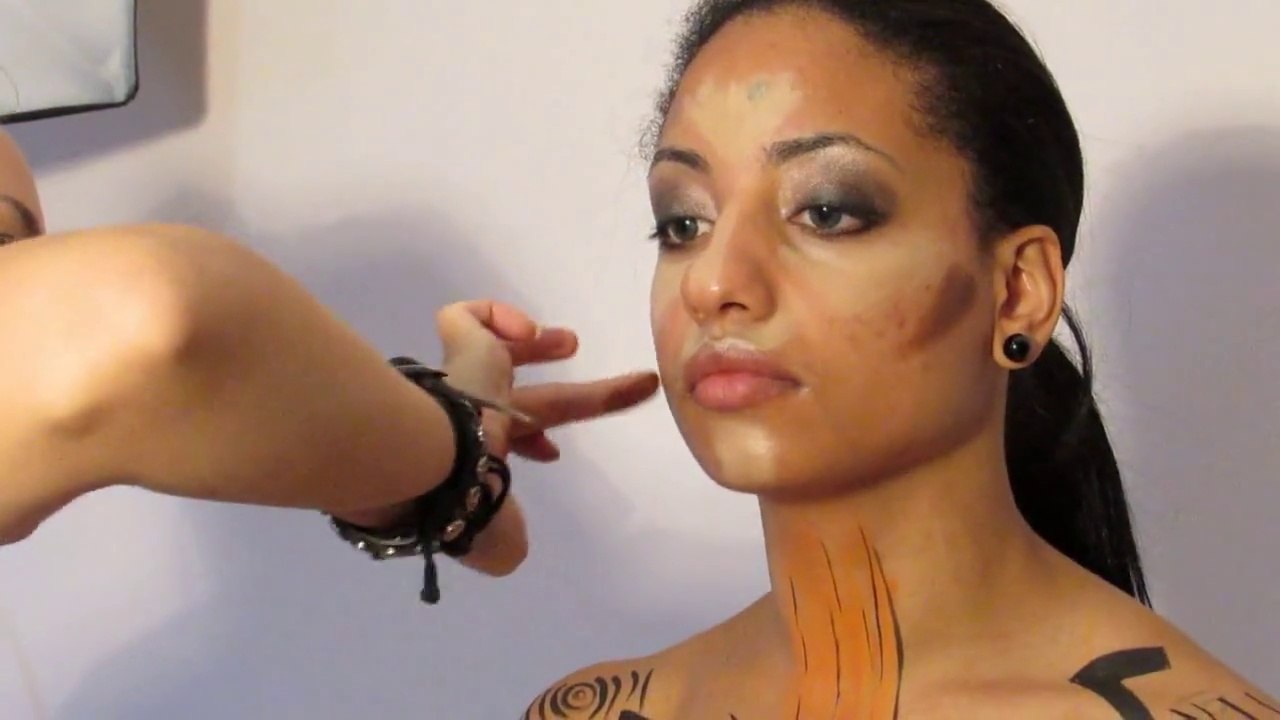 Наш горячий проект. Body painting. Rock music