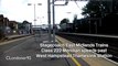 East Midlands Trains Class 222 Meridian speeds past West Hampstead Thameslink Station