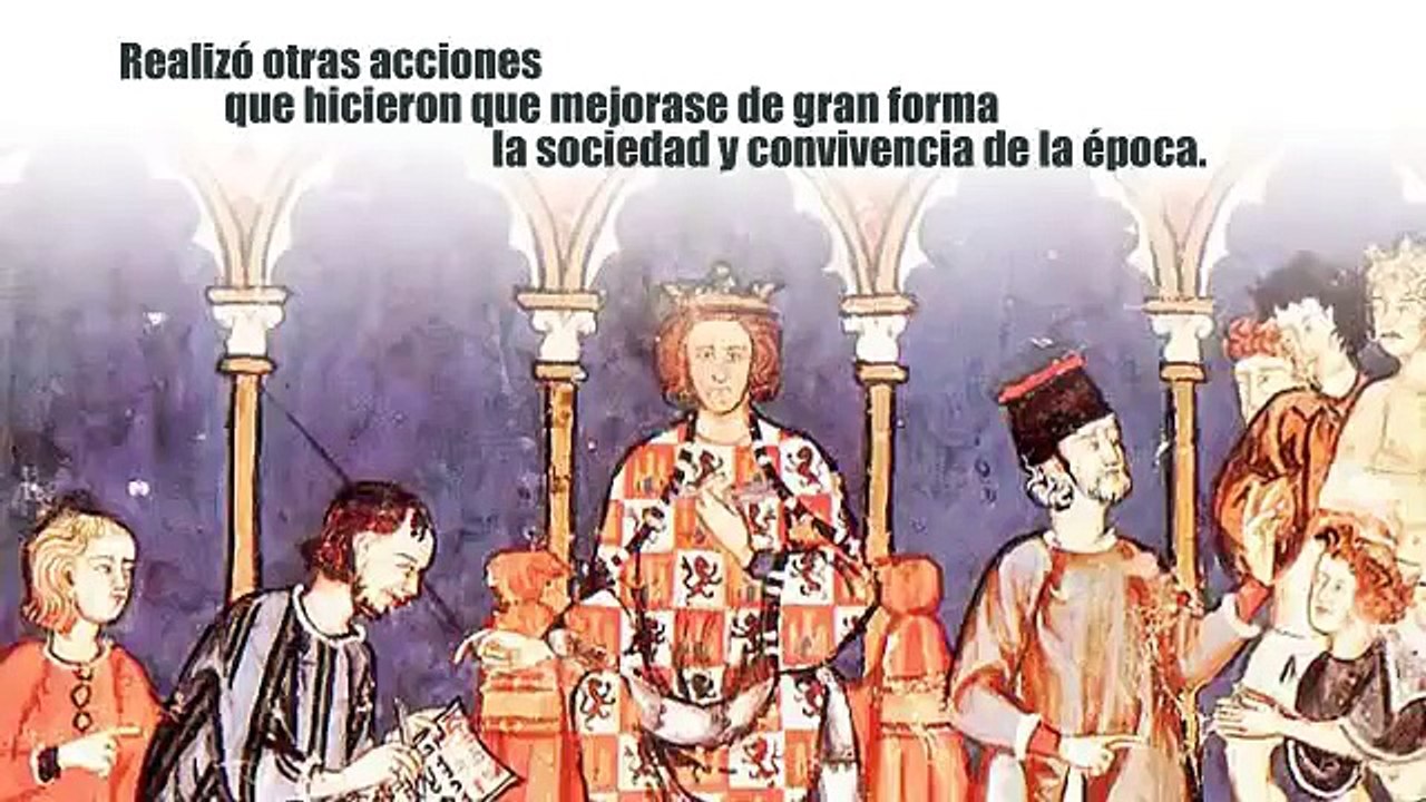 Alfonso X y las 7 Partidas