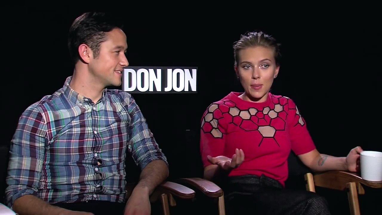 Joseph Gordon-Levitt & Scarlett Johansson Interview - Don Jon (JoBlo.com)