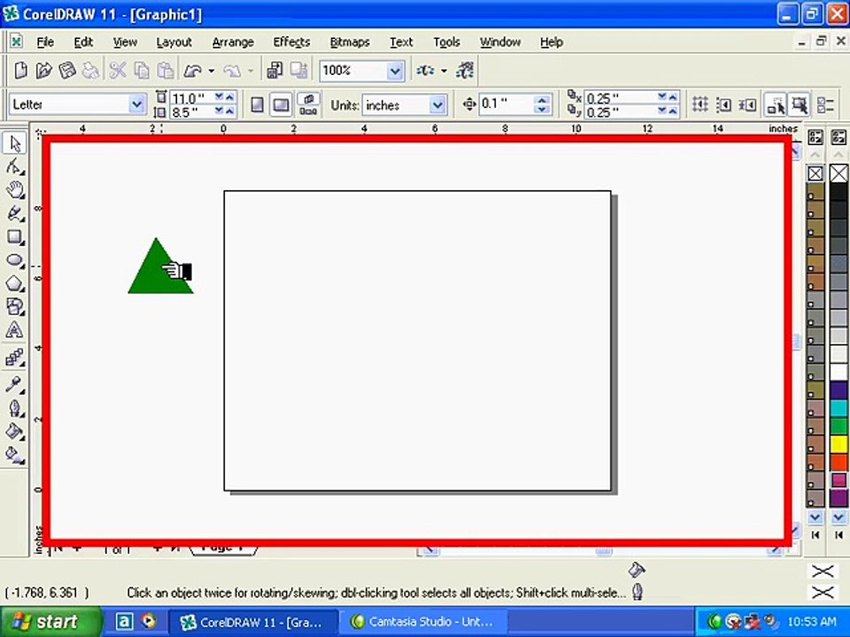 How to use Bezier Tool in coral draw Urdu/Hindi lecture