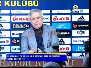 Aziz Yıldırım konuştu!