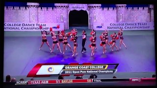 Orange Coast College on ESPN 2011