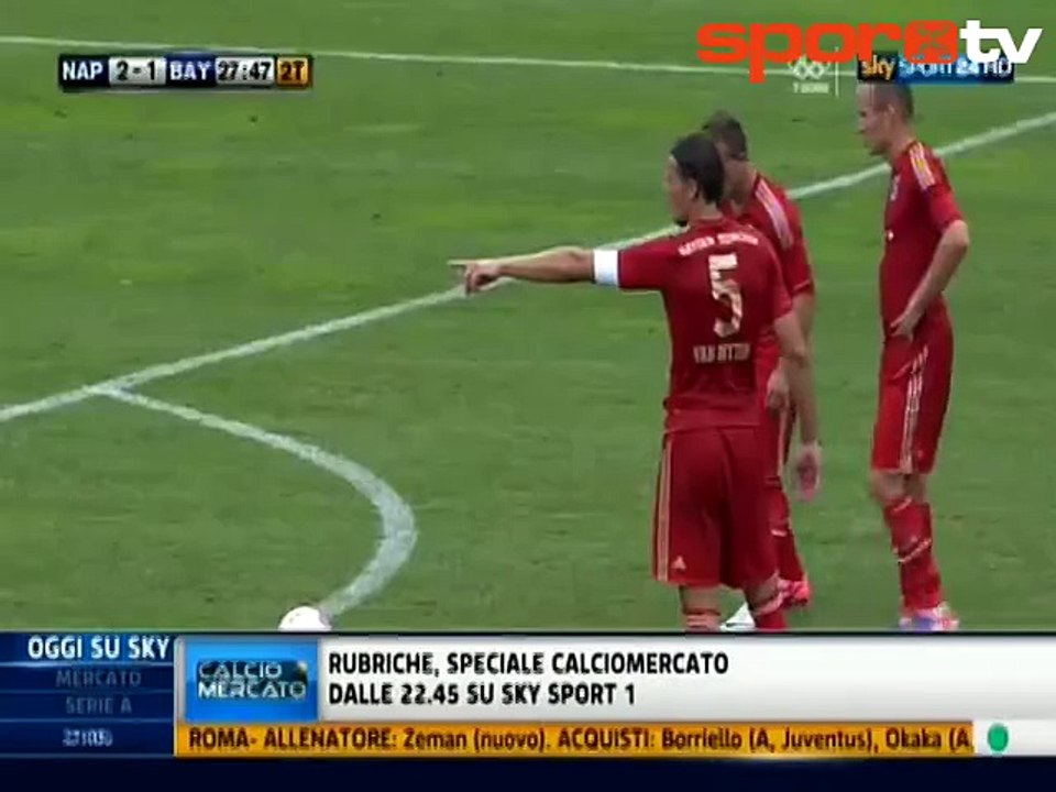 Shaqiri frikik ile merhaba dedi