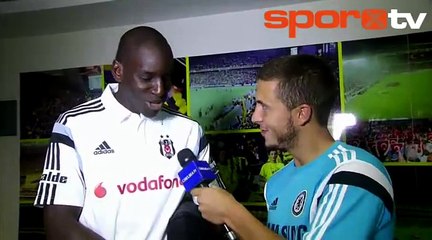 Demba Ba ve Hazard Chelsea TV'de!