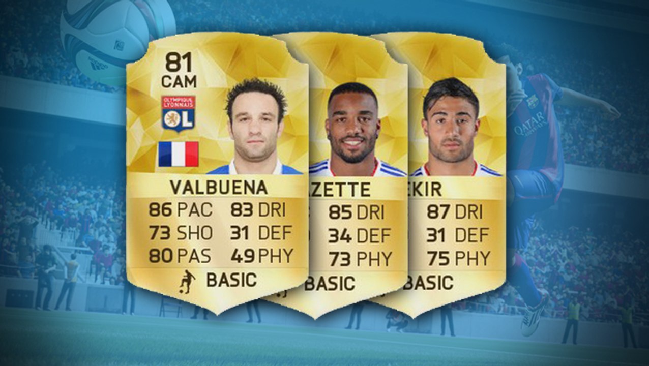 FIFA 16 : toutes les notes de l'OL !