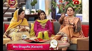 Subh Ki Kahani With Madeha Naqvi on Geo Kahani Part 5 - 11th September 2015