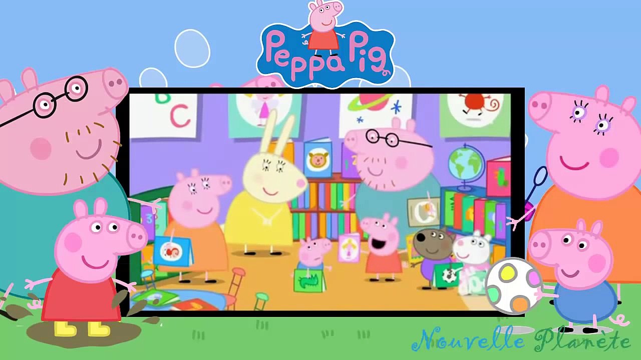 Peppa Pig En Français 2015 Episodes La bibliotheque - Peppa Pig COCHON