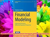 Financial Modeling: A Backward Stochastic Differential Equations Perspective (Springer Finance)