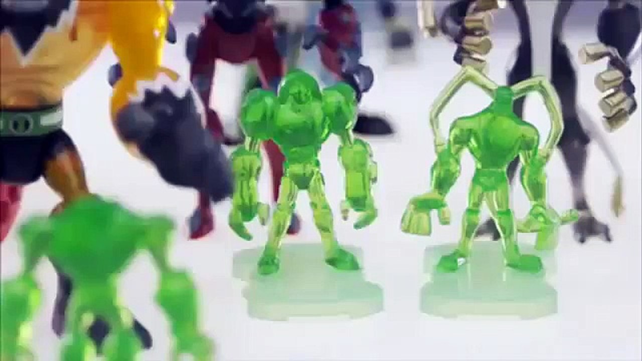 Ben 10 Omniverse Alien Collection Figures and Omnitrix Shuffle