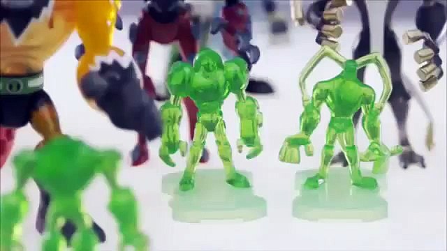 Ben 10 Omniverse Alien Collection Figures and Omnitrix Shuffle