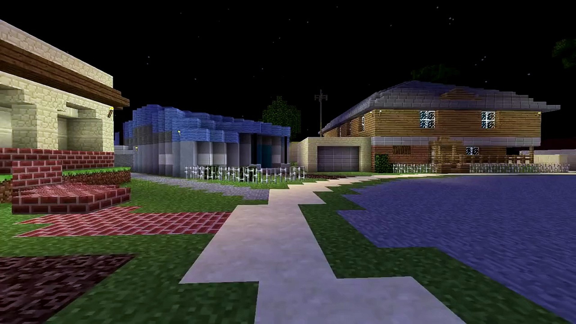 Gta San Andreas In Minecraft 2 Buildings Around Cj S House Video Dailymotion