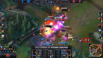 LPL Regional Finals, LB, QG vs IG Game 3, 2015