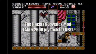 CLASSIC GAMES REVISITED - Atari 2600 Joystick Modded to work an NES (completed)