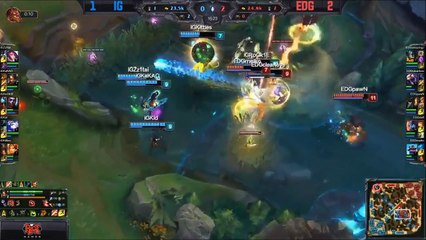 LPL Regional Finals, WB, EDG vs IG Game 4 2015