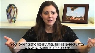 Credit After Filing Bankruptcy