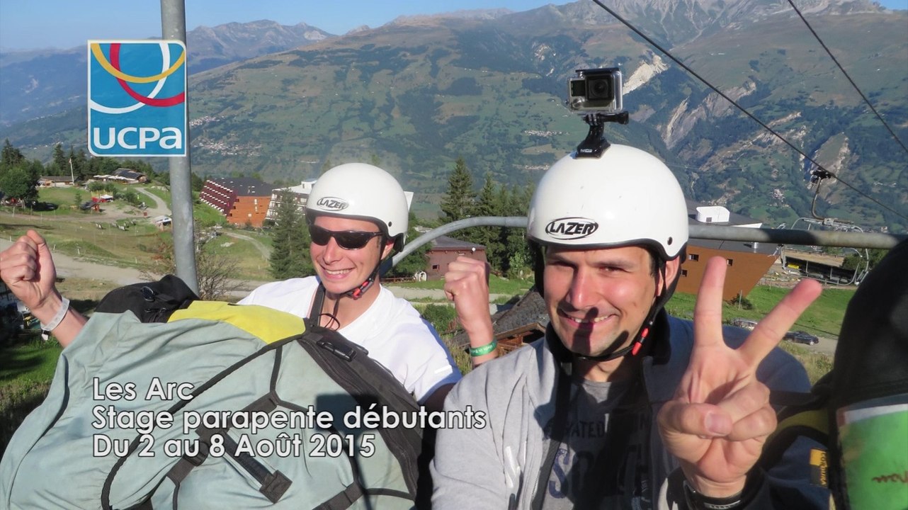 Les Arcs 2015 - UCPA - Parapente