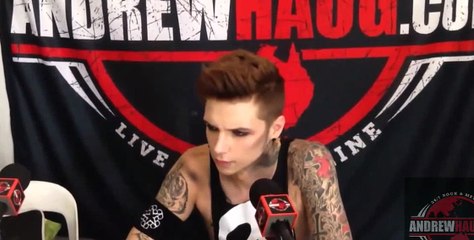 BLACK VEIL BRIDES "There is inherent cannibalism in the genre" Andy Biersack... [Full Episode]
