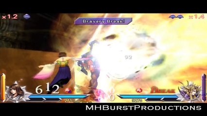 Dissidia 012 Duodecim [ENGLISH] Story Chapter 4 : Yuna (Main Battles + Cutscenes) & Report 3 HD
