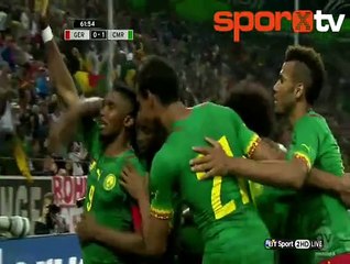 "Yaşlı" Eto'o'dan gol sonrası ilginç sevinç!