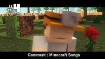 ♪ Top 5 Minecraft Song Compilation - Minecraft Parody - Minecraft Animation August 2015! #1