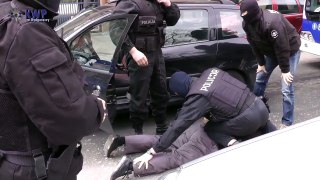 Akcja policji w centrum Bydgoszczy