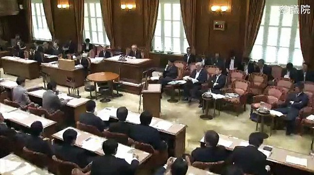 仁比参院議員（共産）「時間をつぶす大臣の答弁も絶対に許せない」