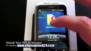 HOW TO UNLOCK HTC WILDFIRE S ALL CARRIERS EASY AND FREE TUTORIAL ONLY HERE