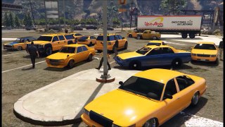 GTA V Online - Crazy Taxi Car Meet - PCME Crew