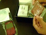 blackberry curve 8520 limited edition unboxing