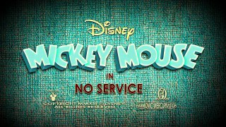 Disney's 'No Service' - Mickey Mouse Cartoon