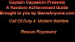 Call of Duty 4: Modern Warfare - Rescue Roycewicz Achievement/Trophy Guide