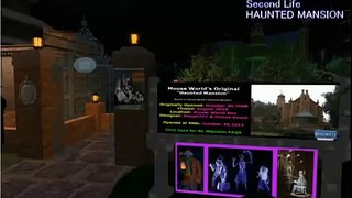 Second Life ホーンテッドマンション (The Haunted Mansion)