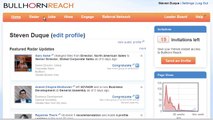 A Quick Demo of Bullhorn Reach Personal | Social Media Recruiting | by Steven Duque