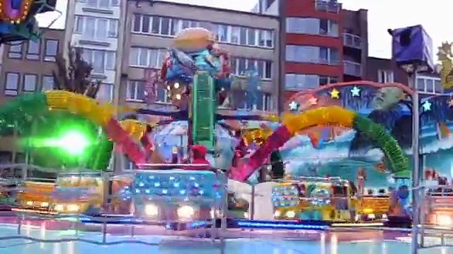 Polyp op kermis in Oostende