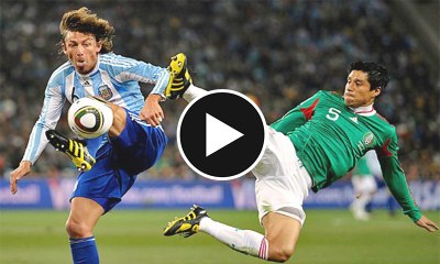 ARGENTINA VS MEXICO 2-2 ALL GOALS FRIENDLY MATCH