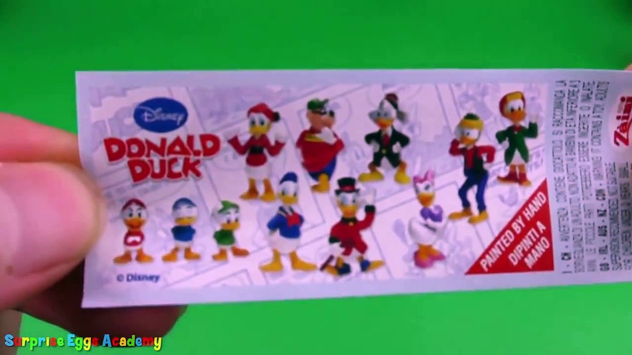 3 Donald Duck Surprise Eggs   Chocolate Surprise Eggs