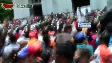 Así robaron a un simpatizante de la oposición cerca del Palacio de Justicia