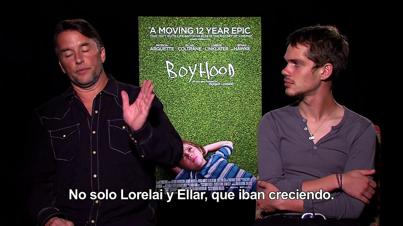 BOYHOOD -Entrevista a Richard Linklater y Ellar Coltrane