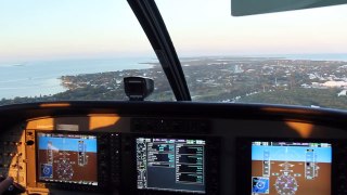 Landing at Ocean Reef Club in a new G1000-equipped Cessna Grand Caravan