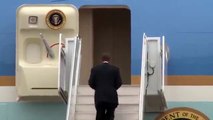 Air Force One Taxi & Takeoff | President Obama Departs MacDill AFB