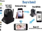 Wireless Wifi Baby Monitor IP Home Security Camera Smartphone Audio Night Vision