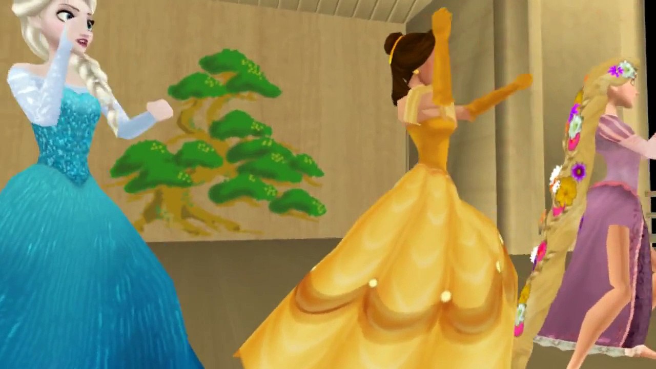 Frozen Gangnam Style MMD