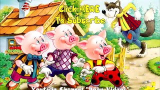 6 MIN | The Three LITTLE PIGS AND THE BIG BAD WOLF | Stories for children | BABY SONGS