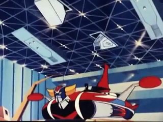 Cartoni animati - Goldrake - Uscita dalla base.